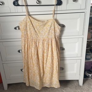 American Eagle Yellow Floral Dress
